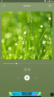 Rain Sounds android App screenshot 4