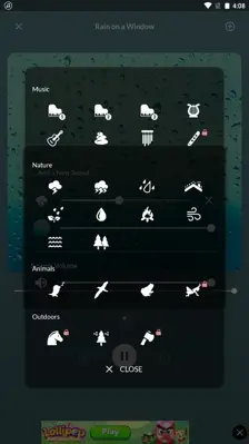 Rain Sounds android App screenshot 8